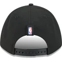 schwarze-9forty-m-crown-draft-2025-snapback-kappe-mit-gebogenem-schirm-der-chicago-bulls-nba-von-new-era