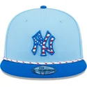 blaue-snapback-kappe-9fifty-4th-july-new-york-yankees-mlb-von-new-era