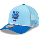 new-era-new-york-mets-mlb-4-juli-m-crown-a-frame-9forty-blaue-trucker-kappe