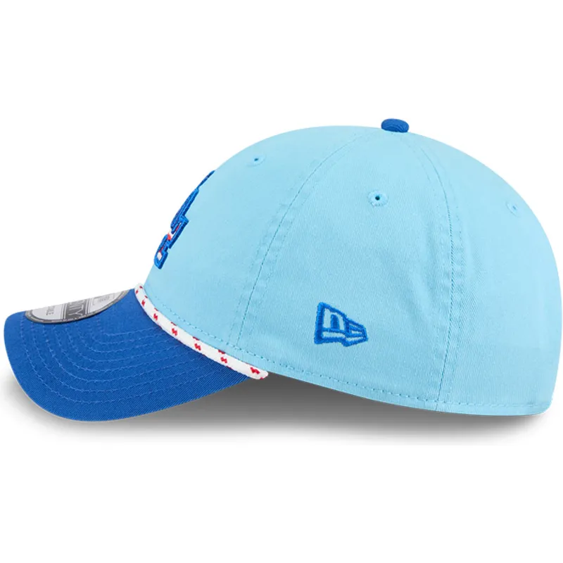 cepice-zaoblena-modra-nastavitelny-9twenty-4th-july-los-angeles-dodgers-mlb-new-era