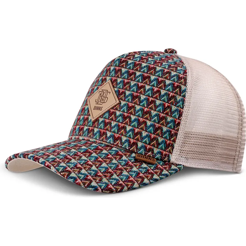 cepice-zaoblena-bezova-snapback-hft-colour-triangle-djinns