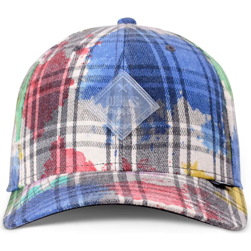 cepice-zaoblena-vicebarevna-snapback-6p-truefit-dirty-check-djinns