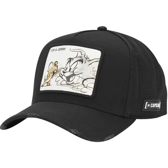Čepice zaoblená černá snapback TAJ PCT Tom a Jerry Looney Tunes Capslab
