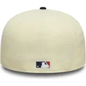 beige-und-marineblaue-gebogene-kappe-59fifty-all-star-game-pin-der-texas-rangers-mlb-von-new-era-verstellbar