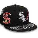 schwarze-angepasste-59fifty-all-over-flat-cap-der-chicago-white-sox-mlb-von-new-era