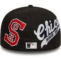 schwarze-angepasste-59fifty-all-over-flat-cap-der-chicago-white-sox-mlb-von-new-era