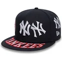 new-era-new-york-yankees-mlb-59fifty-all-over-navy-blaue-fitted-kappe