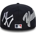 59fifty-all-over-new-york-yankees-mlb-fitted-cap-in-marineblau-von-new-era