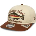 new-era-curved-brim-9fifty-retro-crown-outdoor-fishing-club-brown-adjustable-cap
