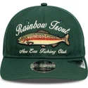 new-era-curved-brim-9fifty-retro-crown-outdoor-fishing-club-green-adjustable-cap