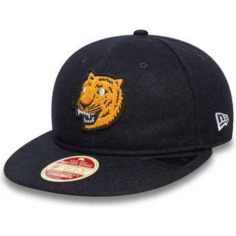 Verstellbare 9FIFTY Retro Crown Heritage Kappe in Marineblau der Detroit Tigers MLB von New Era