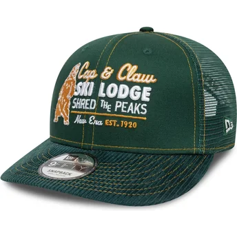 Cap zaoblená green snapback 9FIFTY New Era