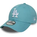 verstellbare-9forty-league-essential-kappe-in-hellblau-der-los-angeles-dodgers-mlb-von-new-era