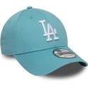 cepice-zaoblena-modra-nastavitelny-9forty-league-essential-los-angeles-dodgers-mlb-new-era