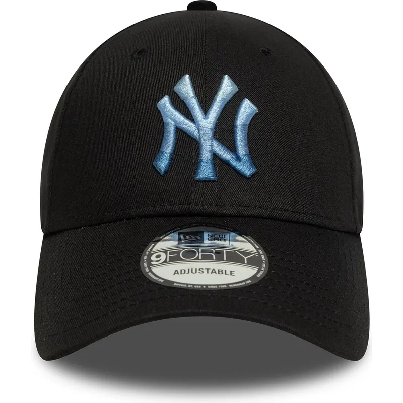 cepice-zaoblena-cerna-nastavitelny-9forty-ombre-infill-new-york-yankees-mlb-new-era