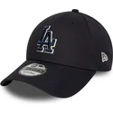 cepice-zaoblena-namornicka-modra-nastavitelny-9forty-team-outline-los-angeles-dodgers-mlb-new-era