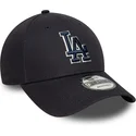 cepice-zaoblena-namornicka-modra-nastavitelny-9forty-team-outline-los-angeles-dodgers-mlb-new-era