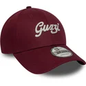 new-era-curved-brim-9forty-seasonal-moto-guzzi-maroon-adjustable-cap