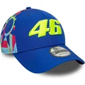 blaue-gebogene-snapback-kappe-9forty-fanwear-von-valentino-rossi-vr46-motogp-von-new-era