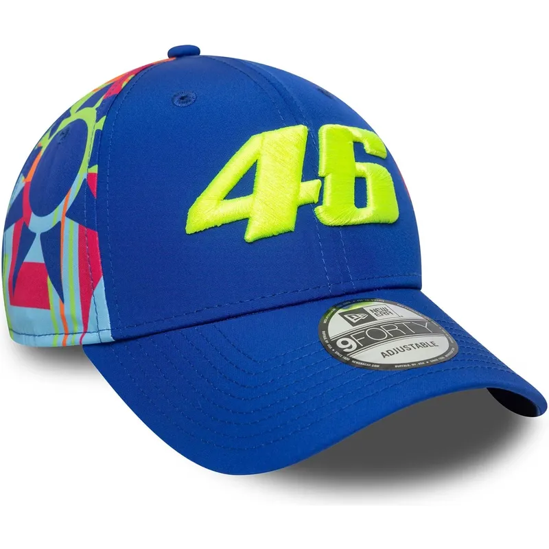 cepice-zaoblena-modra-snapback-9forty-fanwear-valentino-rossi-vr46-motogp-new-era
