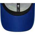 blaue-snapback-kappe-mit-gebogenem-schirm-9forty-fanwear-von-valentino-rossi-vr46-motogp-von-new-era