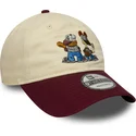 cepice-zaoblena-bezova-nastavitelny-9twenty-garfield-y-odie-new-era