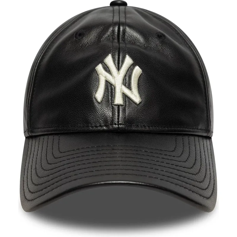 new-era-new-york-yankees-mlb-9twenty-justerbar-svart-laderbojd-keps