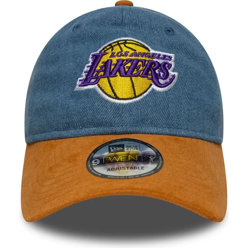 cap-zaoblena-multicolor-adjustable-strap-9twenty-denim-midi-los-angeles-lakers-nba-new-era