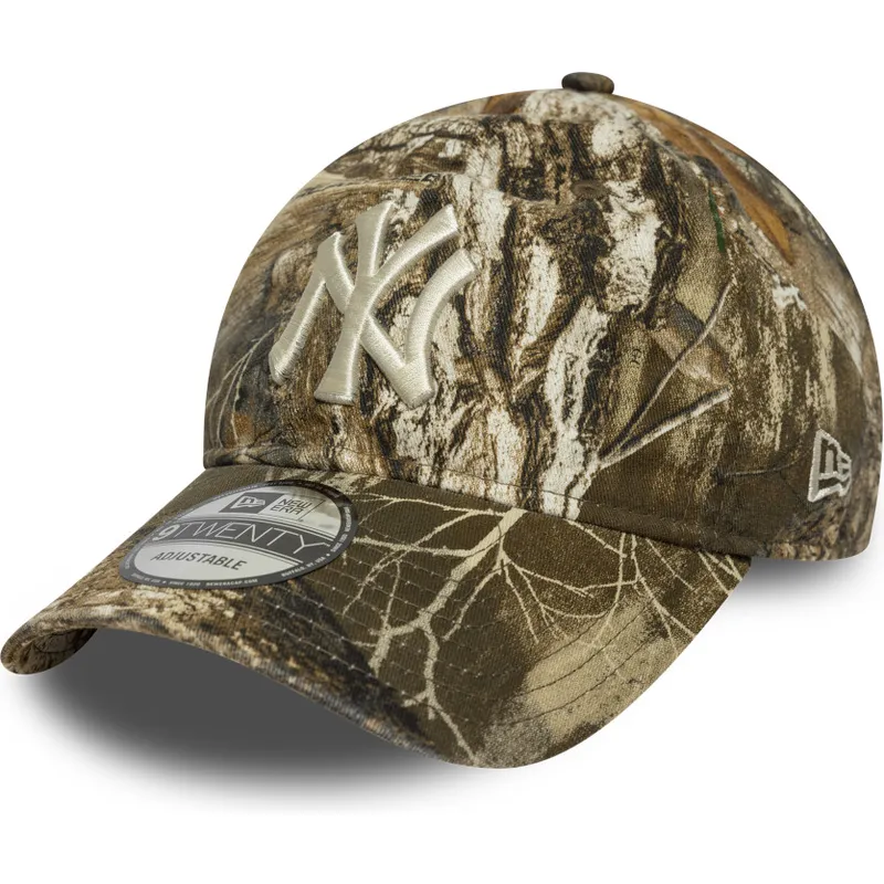 cepice-zaoblena-maskacova-nastavitelny-9twenty-realtree-new-york-yankees-mlb-new-era