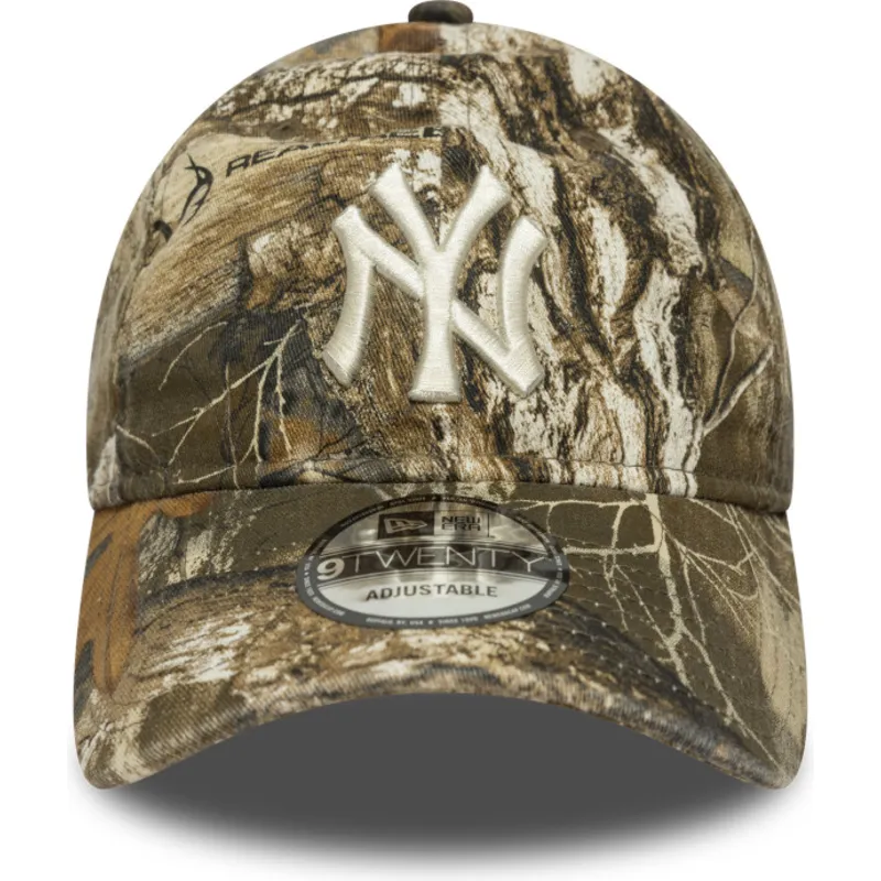 cepice-zaoblena-maskacova-nastavitelny-9twenty-realtree-new-york-yankees-mlb-new-era