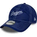 los-angeles-dodgers-mlb-new-era-9twenty-kontrastnaht-verstellbare-blaue-kappe