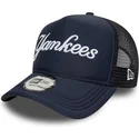 cepice-zaoblena-namornicka-modra-snapback-a-frame-script-new-york-yankees-mlb-new-era