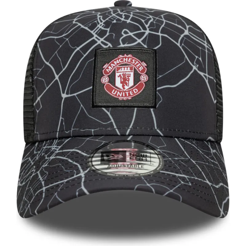 cepice-zaoblena-zadne-zvire-cerna-snapback-a-frame-all-over-print-manchester-united-football-club-premier-league-new-era