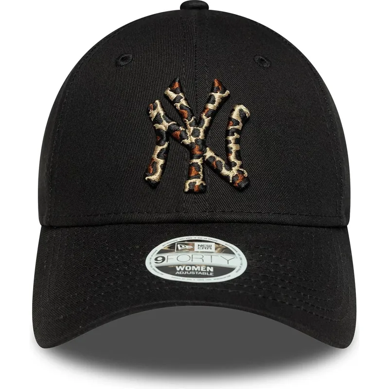 cepice-zaoblena-cerna-nastavitelny-9forty-leopard-infill-new-york-yankees-mlb-new-era