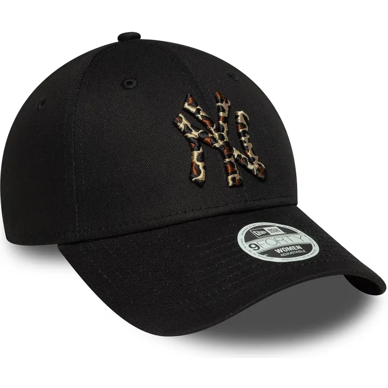 cepice-zaoblena-cerna-nastavitelny-9forty-leopard-infill-new-york-yankees-mlb-new-era