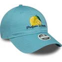 verstellbare-blaue-damenkappe-9twenty-phrase-profumo-d-estate-von-new-era