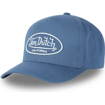 Čepice zaoblená modrá nastavitelný pro děti KID_LOF C5C Von Dutch