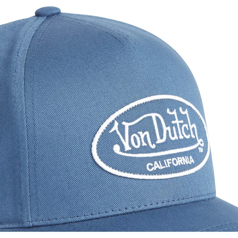 von-dutch-curved-brim-youth-kidlof-c5c-blue-adjustable-cap