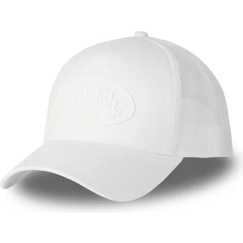 Čepice zaoblená bílá snapback LOG17 Von Dutch