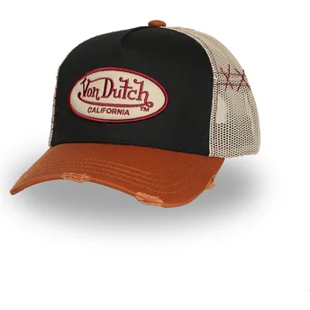 Čepice zaoblená vícebarevná snapback USED 09 Von Dutch