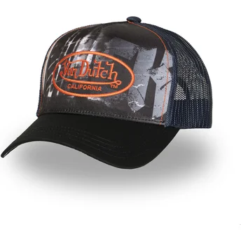 Gorra trucker negra SUBL08 de Von Dutch