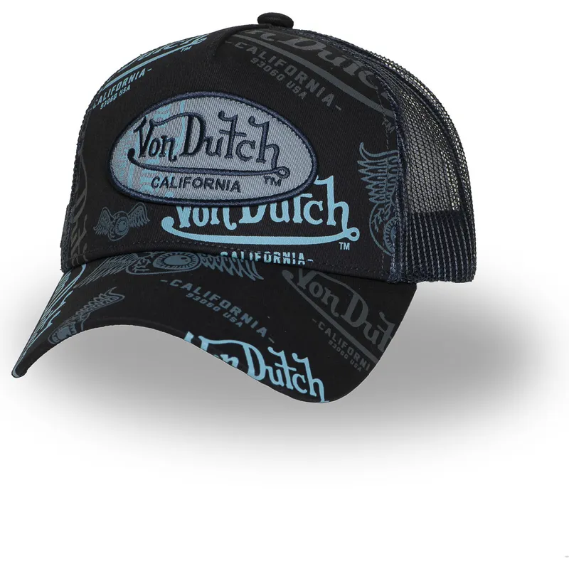cepice-zaoblena-cerna-snapback-cafe06-von-dutch