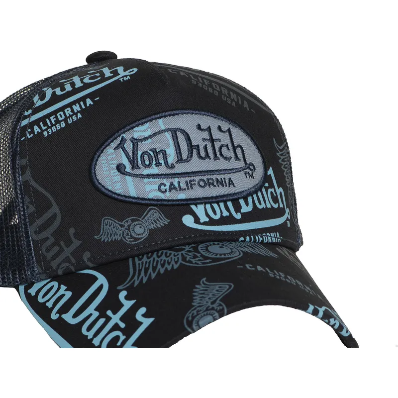 cepice-zaoblena-cerna-snapback-cafe06-von-dutch