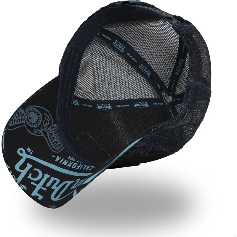 cepice-zaoblena-cerna-snapback-cafe06-von-dutch