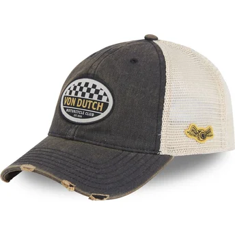 Čepice zaoblená žádné zvíře šedá snapback MAC08 Von Dutch