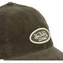 von-dutch-curved-brim-log07-green-adjustable-cap