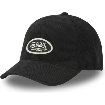 Čepice zaoblená černá nastavitelný LOG09 Von Dutch