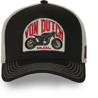 Schwarz-weiße Trucker-Kappe SEM03 von Von Dutch