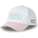 von-dutch-3d-pi-weisse-und-rosa-trucker-kappe
