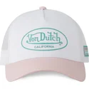 von-dutch-3d-pi-weisse-und-rosa-trucker-kappe